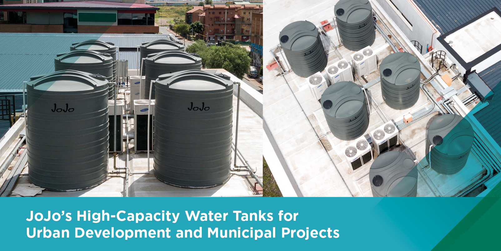 High Capacity Water Tank Urban Development